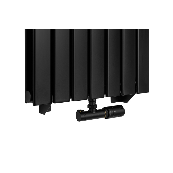 Grzejnik dekoracyjny Ultra Slim US2 1600x476 czarny