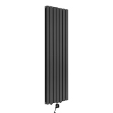 Grzejnik dekoracyjny Ultra Slim US2 1600x476 grafit