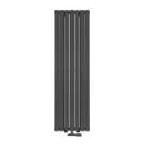 Grzejnik dekoracyjny Ultra Slim US2 1600x476 grafit