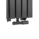 Grzejnik dekoracyjny Ultra Slim US2 1600x476 grafit
