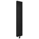 Grzejnik dekoracyjny Ultra Slim US2 1600x340 czarny
