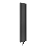 Grzejnik dekoracyjny Ultra Slim US2 1600x340 grafit