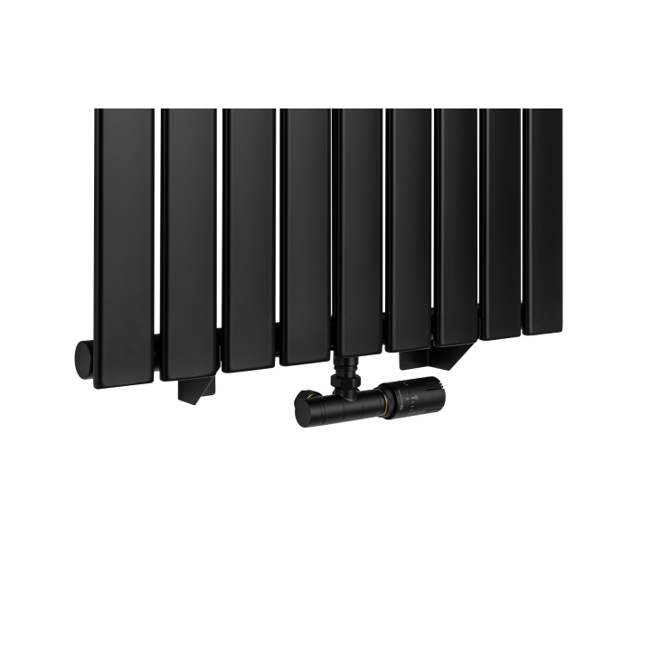 Grzejnik dekoracyjny Ultra Slim US1 1600x612 czarny