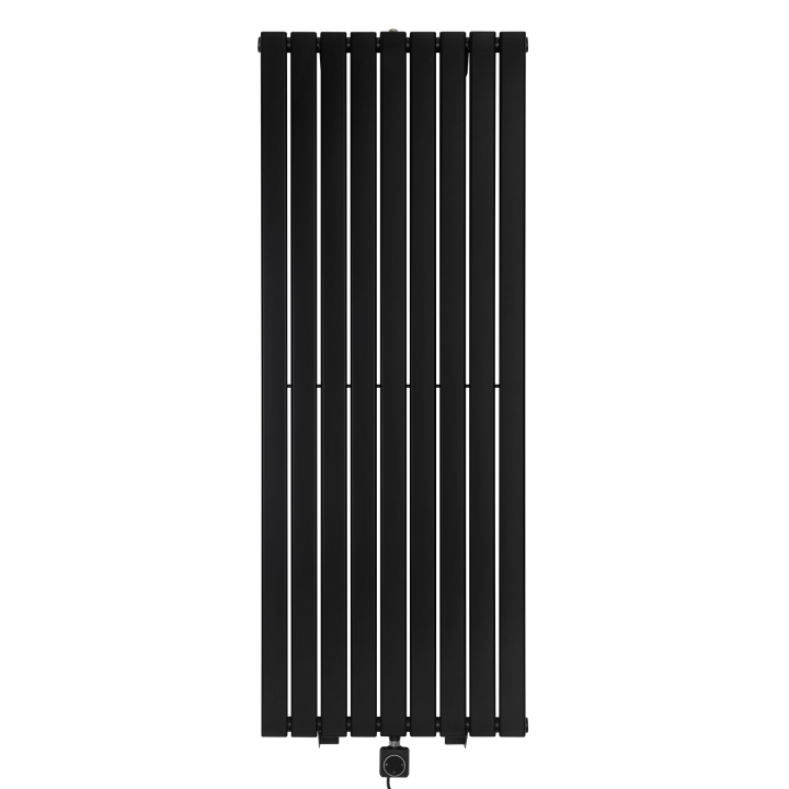 Grzejnik dekoracyjny Ultra Slim US1 1600x612 czarny