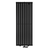 Grzejnik dekoracyjny Ultra Slim US1 1600x612 czarny