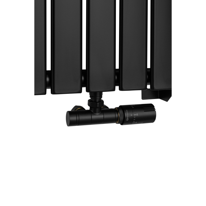 Grzejnik dekoracyjny Ultra Slim US1 1600x476 czarny