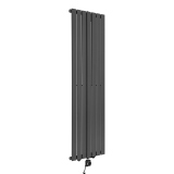 Grzejnik dekoracyjny Ultra Slim US1 1600x476 grafit