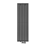 Grzejnik dekoracyjny Ultra Slim US1 1600x476 grafit