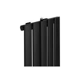 Grzejnik dekoracyjny Ultra Slim US1 1600x340 czarny