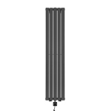 Grzejnik dekoracyjny Ultra Slim US1 1600x340 grafit