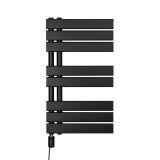 Grzejnik łazienkowy UCA-700x400-D50L/P czarny