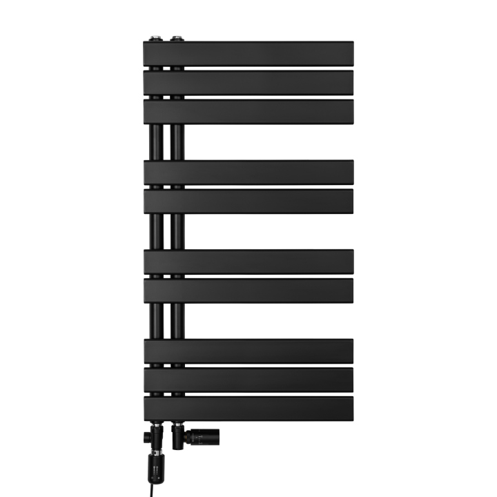 Grzejnik łazienkowy UCA-911x500-D50L/P czarny