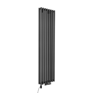 Grzejnik dekoracyjny hybrydowy Gilda GD2E 1800x472 grafit TANGO