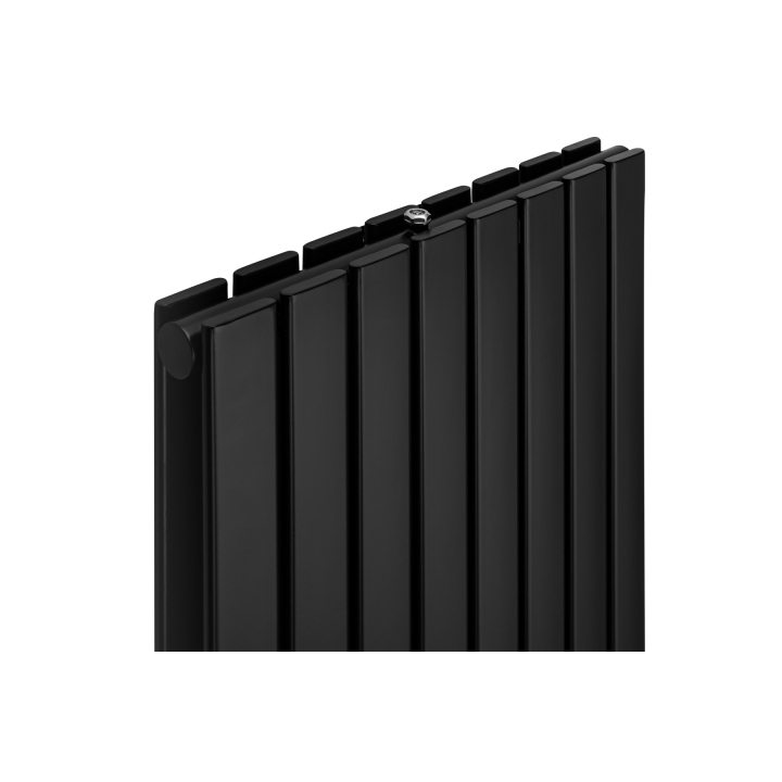 Grzejnik dekoracyjny hybrydowy Wanted WD2E 1800x544 czarny SQUARE