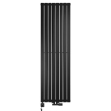 Grzejnik dekoracyjny hybrydowy Wanted WD2E 1800x544 czarny SQUARE