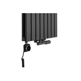 Grzejnik dekoracyjny hybrydowy Judy JD2E 1600x472 grafit TANGO