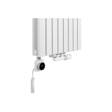 Grzejnik dekoracyjny hybrydowy Judy JD2E 1600x472 biały TANGO