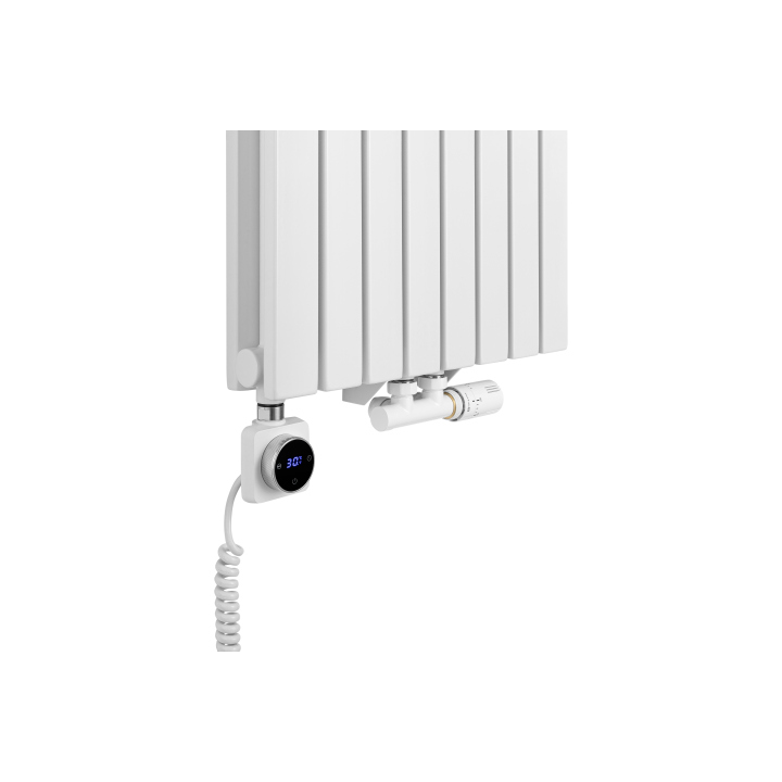 Grzejnik dekoracyjny hybrydowy Judy JD2E 1600x472 biały TANGO