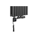 Grzejnik dekoracyjny hybrydowy Nomad ND2E 1800x360 grafit SQUARE
