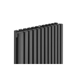 Grzejnik dekoracyjny hybrydowy Nomad ND2E 1800x540 grafit SQUARE