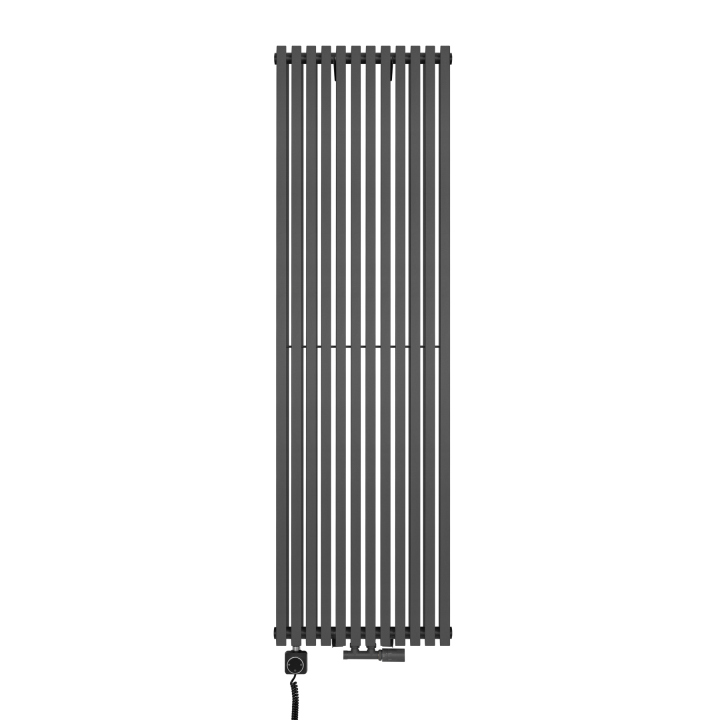 Grzejnik dekoracyjny hybrydowy Nomad ND2E 1800x540 grafit SQUARE
