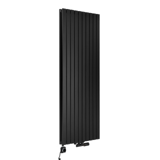 Grzejnik dekoracyjny Judy JD2E 1600x590 czarny