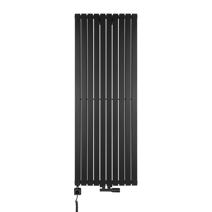 Grzejnik dekoracyjny Judy JD2E 1600x590 czarny