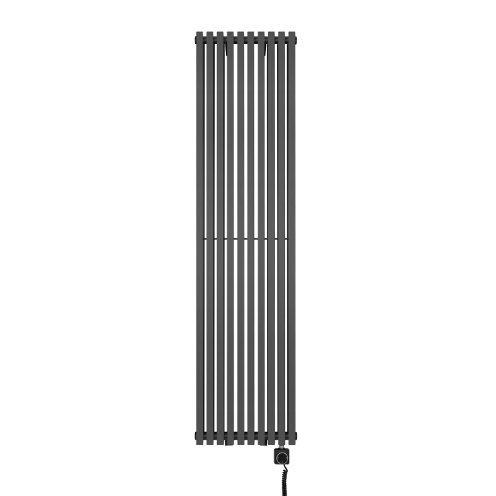 Grzejnik dekoracyjny elektryczny Nomad ND2E 1800x450 grafit, grzałka z prawej strony