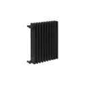 Grzejnik żeberkowy poziomy retro Column Line CL2E-575x470-B500 czarny