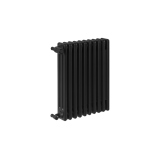 Grzejnik żeberkowy poziomy retro Column Line CL2E-575x470-B500 czarny