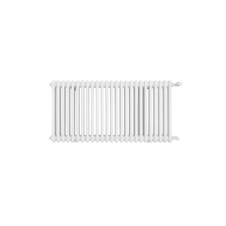 Grzejnik żeberkowy poziomy retro Column Line CL3E-575x1145-B500 biały
