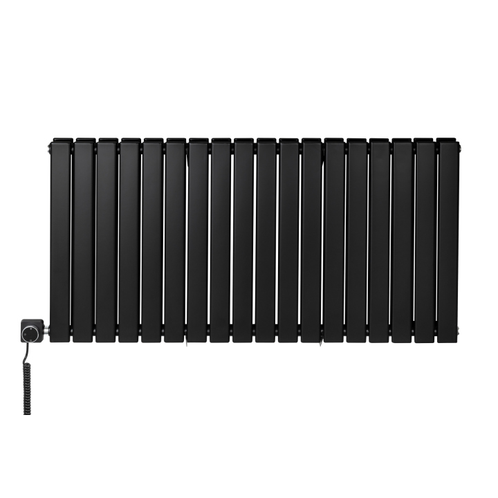 Grzejnik dekoracyjny poziomy Wanted WD2E 600x1224 czarny