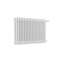 Grzejnik żeberkowy poziomy retro Column Line CL3E-575x920-B500 biały