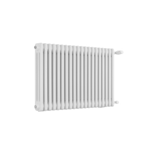 Grzejnik żeberkowy poziomy retro Column Line CL3E-575x920-B500 biały