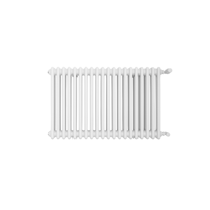 Grzejnik żeberkowy poziomy retro Column Line CL3E-575x920-B500 biały