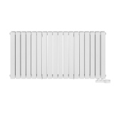 Grzejnik dekoracyjny poziomy Wanted WD2E 600x1224 biały