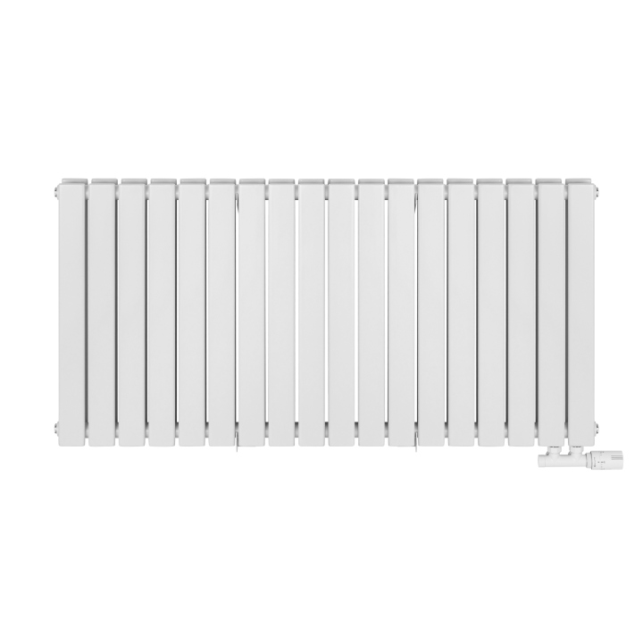 Grzejnik dekoracyjny poziomy Wanted WD2E 600x1224 biały