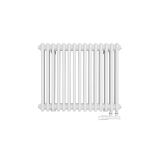 Grzejnik żeberkowy poziomy retro Column Line CL3E-575x695-D50L/P biały