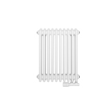 Grzejnik żeberkowy poziomy retro Column Line CL3E-575x470-D50L/P biały
