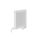 Grzejnik żeberkowy poziomy retro Column Line CL3E-575x470-D50L/P biały