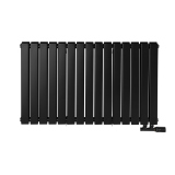 Grzejnik dekoracyjny poziomy Wanted WD2E 600x1020 czarny