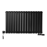 Grzejnik dekoracyjny poziomy Wanted WD2E 600x1020 czarny