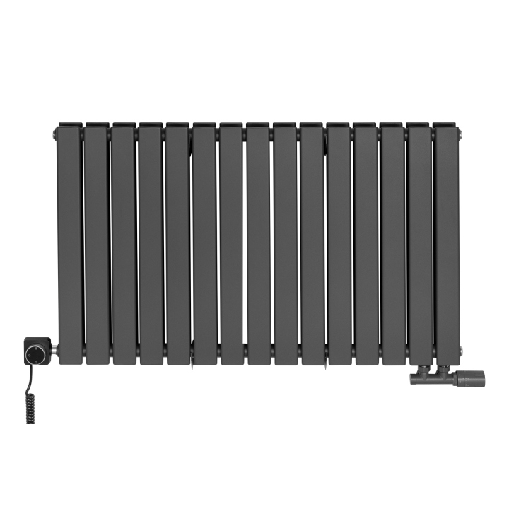 Grzejnik dekoracyjny poziomy Wanted WD2E 600x1020 grafit