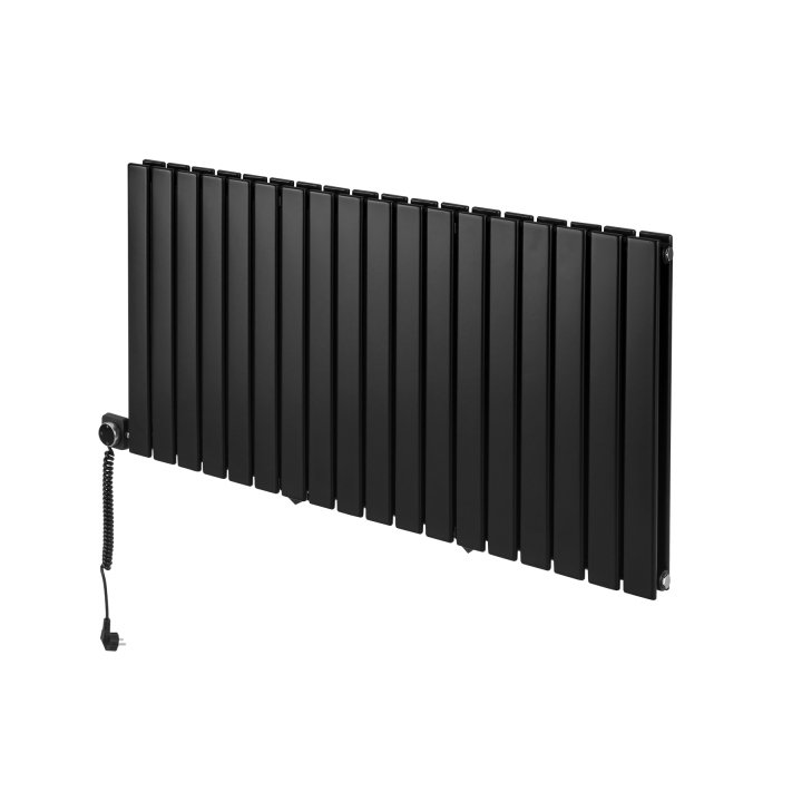 Grzejnik dekoracyjny poziomy Wanted WD2E 600x1224 czarny