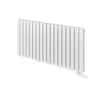 Grzejnik dekoracyjny poziomy Wanted WD2E 600x1224 biały