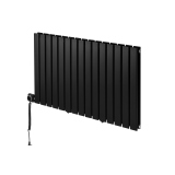 Grzejnik dekoracyjny poziomy Wanted WD2E 600x1020 czarny