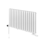 Grzejnik dekoracyjny poziomy Wanted WD2E 600x1020 biały