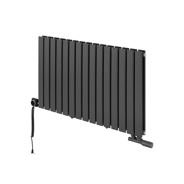 Grzejnik dekoracyjny poziomy Wanted WD2E 600x1020 grafit