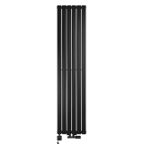 Grzejnik dekoracyjny Wanted WD2E 1800x408 czarny
