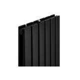 Grzejnik dekoracyjny Wanted WD2E 1800x408 czarny